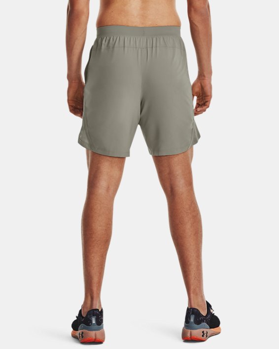 Men's UA Launch Run 7" Shorts in Green image number 1